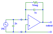 charge mode amplifier schematic