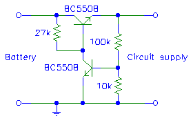 simple constant voltage supply